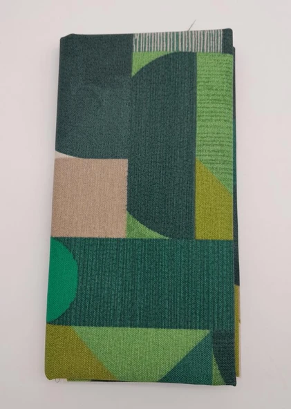 Çanta Aksesuar 90X50 Cm Duck Astarlık Kumaş Geometrik Desen No:09 ürün görseli 1