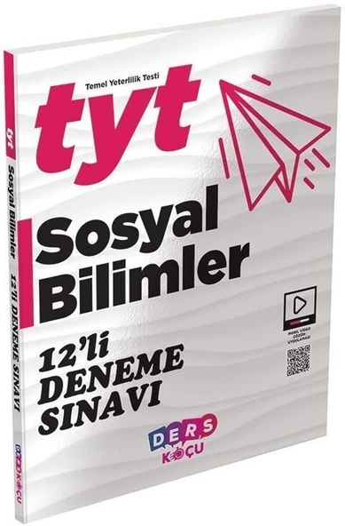 TYT Sosyal Bilimler 12 li Deneme Sınavı Ders Koçu ürün görseli 1