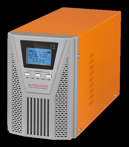 MAKELSAN POWERPACK SE 1 KVA / 900W (1F/1F) 5-10dk (2x 12V/9AH) ONLINE MU01000N11EAV06 ürün görseli 1