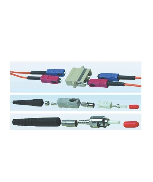 LC Duplex SM Plastik Adaptor Mavi ürün görseli 1