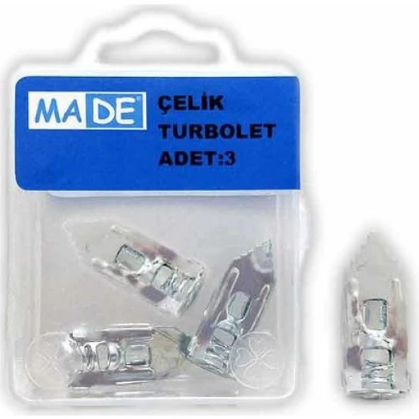 Made Çelik Turbolet ( 1 Kutu:3 Adet) ST-19 ürün görseli 1