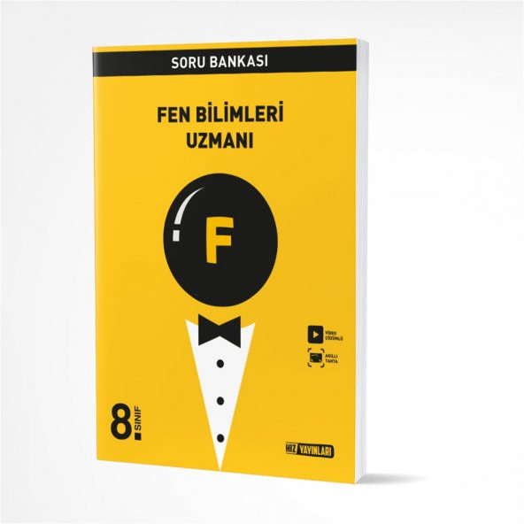 Hız Yayınları 8. Sınıf Lgs Fen Bilimleri Uzmanı Soru Bankası 2023 ürün görseli 1