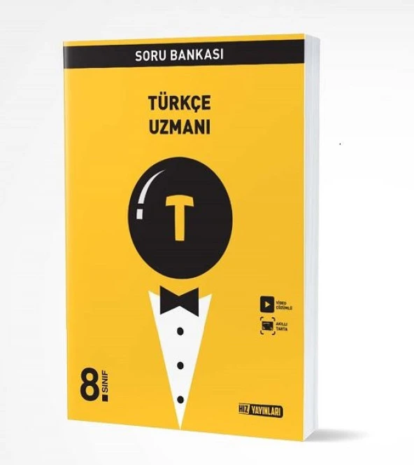Hız Yayınları 8. Sınıf Lgs Türkçe Uzmanı Soru Bankası 2023 ürün görseli 1