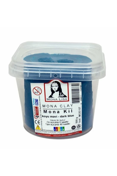 Mona Clay Modelleme Kili 500 gr Kil Çamuru Renkli 1 Adet ürün görseli 1