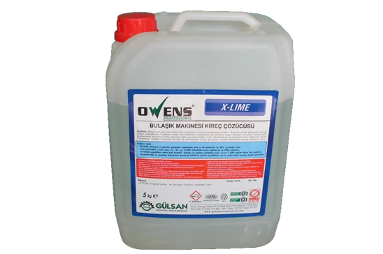 Owens X-LİME  Ultra Endüstriyel Bulaşık Makinası Kireç Sökücü (5 Kg) (KİREÇMATİK) ürün görseli 1