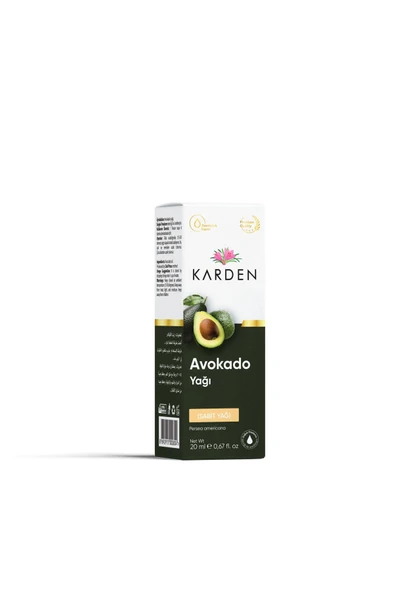 KARDEN Avakado Yağı 20 ml - Resim 2