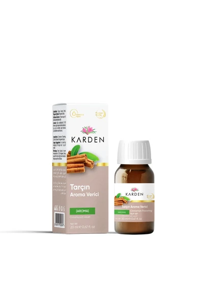 KARDEN Doğala Özdeş Tarçın Aroma Verici 20 ml ürün görseli 1