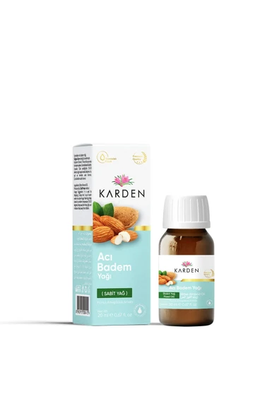 KARDEN Acı Badem Yağı 20 ml ürün görseli 1