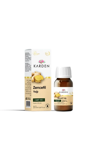 KARDEN Zencefil Yağı 20 ml ürün görseli 1