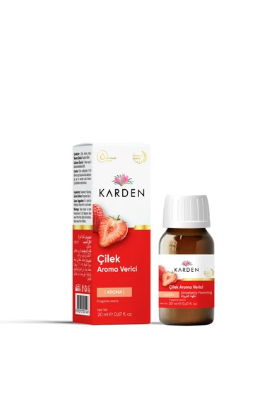 KARDEN Çilek Aroma Verici 20 ml ürün görseli 1