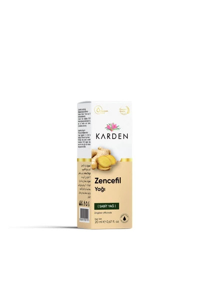 KARDEN Zencefil Yağı 20 ml - Resim 2