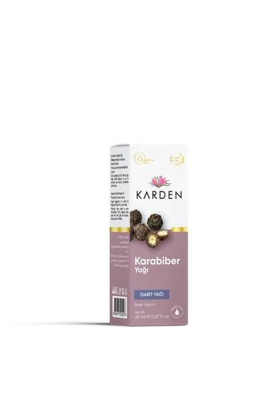 KARDEN Karabiber Yağı 20 ml - Resim 3