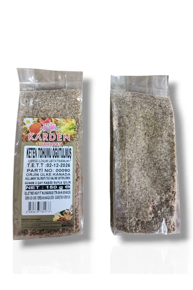 KARDEN Keten Tohumu Öğütülmüş ürün görseli 1