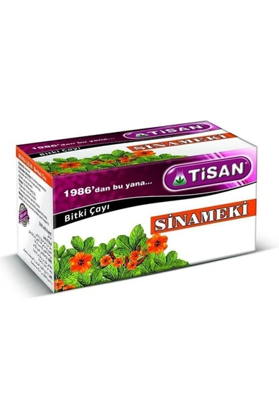 TİSAN Sinameki Çayı 20'li Süzen Poşet ürün görseli 1