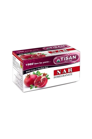 TİSAN Nar Çayı 20 Süzen Poşet ürün görseli 1
