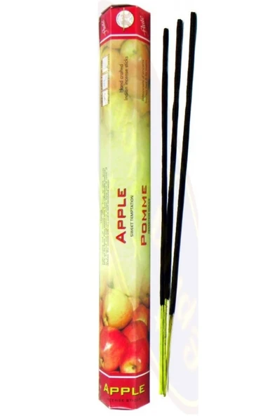 FLUTE Elma Tütsü 20 Adet apple Incense Sticks ürün görseli 1
