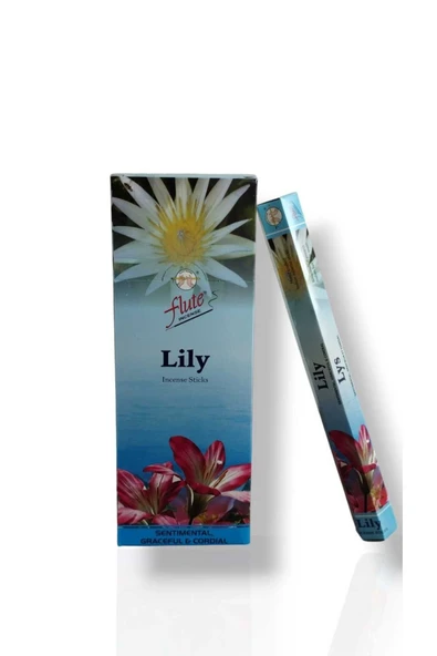 FLUTE Zambak Kokulu Tütsü 6x20 ürün görseli 1