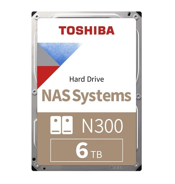 TOSHIBA Toshiba N300 6TB 7200Rpm 512MB - MN10ADA600S ürün görseli 1