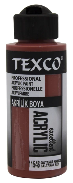 Texco Excellent Akrilik Boya 11546-Saltanat Kirmizi 110 cc ürün görseli 1