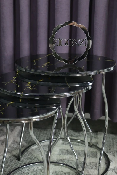 Zigonzi Gümüş Metal, Şimşek Desen, Rüya Model - Resim 3