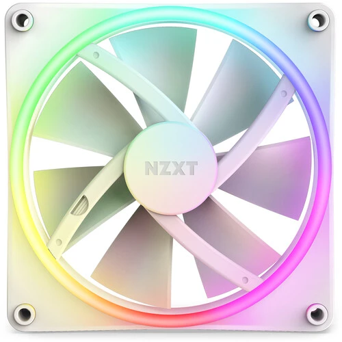 NZXT F140 RGB Duo Beyaz 140 mm Fan RF-D14SF-W1 ürün görseli 1