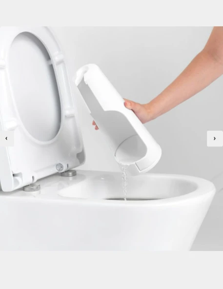 Brabantia Classıc Whıte Tuvalet Fırçası - Resim 4