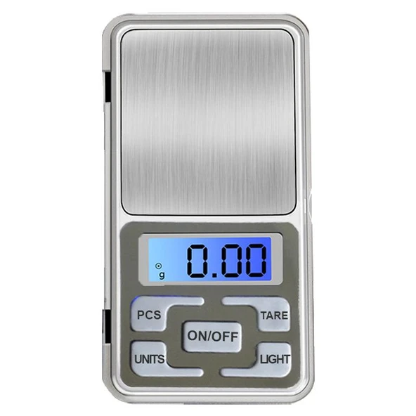 500 Gram Mi̇ni̇ Di̇ji̇tal Hassas Cep Terazi̇si̇ (0.01 Gram) ürün görseli 1
