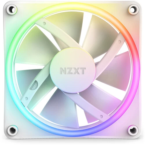 NZXT F120 RGB Duo Beyaz 120 mm Fan RF-D12SF-W1 ürün görseli 1