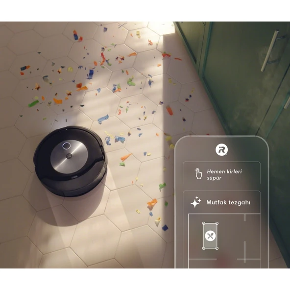Roomba Combo J7 Robot Süpürge ve Paspas - Resim 5
