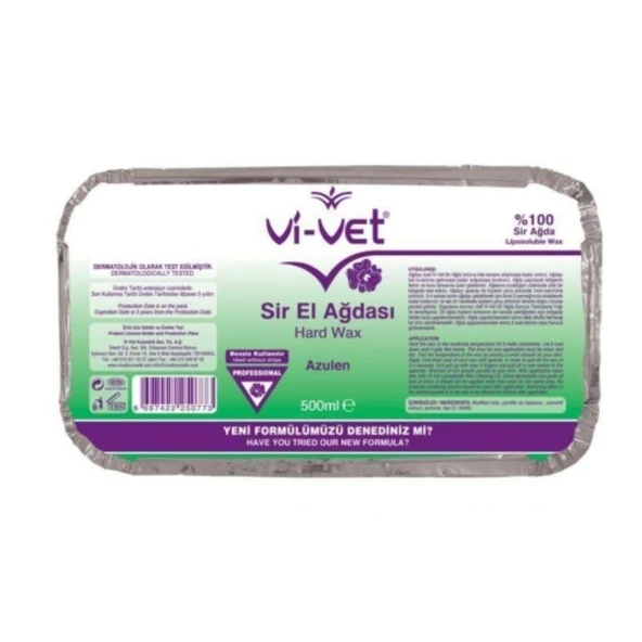 Vivet Sir El Ağdası 400ml Azulen Kalıp Ağda Yeşil ürün görseli 1