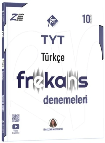 KR Akademi YKS TYT Türkçe Frekans 10 Deneme KR Akademi ürün görseli 1