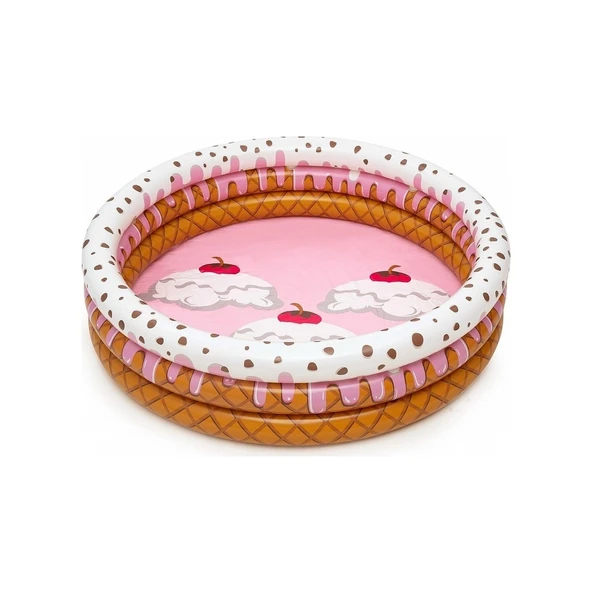 BESTWAY HAVUZ ÇOCUK PASTA DESENLİ 160CM XH38CM KZLBW51144 8163 ürün görseli 1