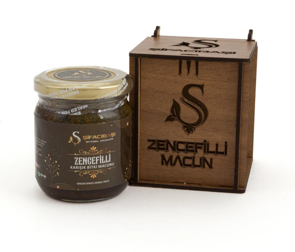 ŞİFACIBAŞI Zencefili Çörekotlu Ballı Karışık Bitki Macunu 240 Gr ürün görseli 1