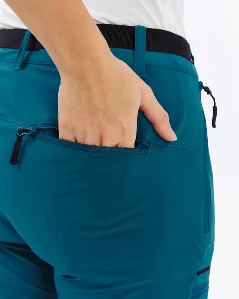 Mapamyumco Quick Dry Trekking Kadın Pantolon-MAVİ - Resim 8