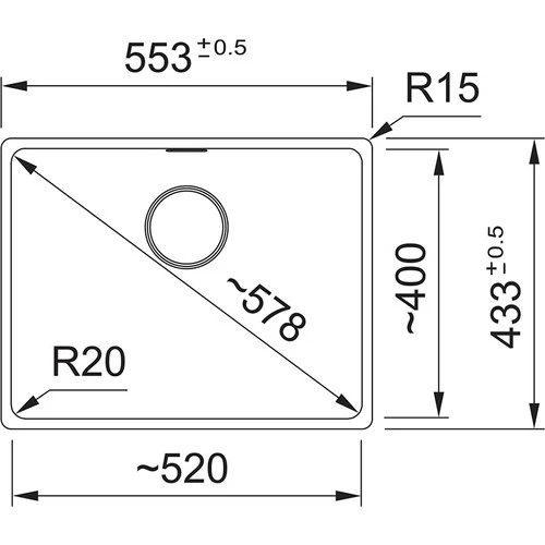 FRANKE MARİS MRG 210/110-52 NERO GRANİT EVYE - Resim 2
