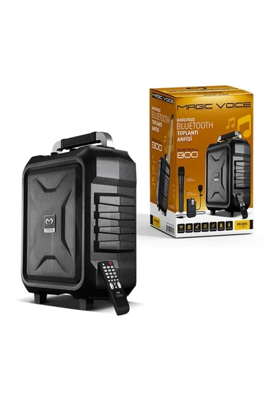 Mert Magicvoice Mv-2015 300w Usb-sd-bt Mikrofonlu Aktif Hoparlör ürün görseli 1
