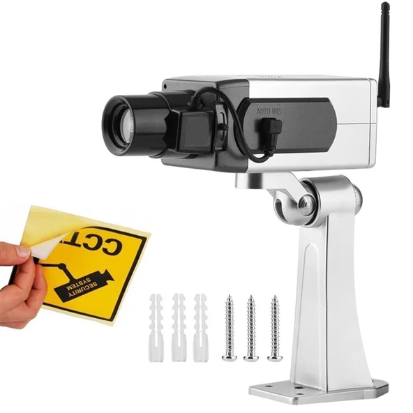 POWERMASTER PM-1400A SENSÖRLÜ HAREKETLİ PİLLİ MAKET KAMERA - Resim 3