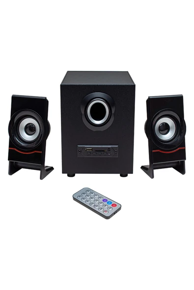 Paarla Smyrna Mv-4966 2 1 Usb/tf/fm/bt Hoparlör - Speaker ürün görseli 1