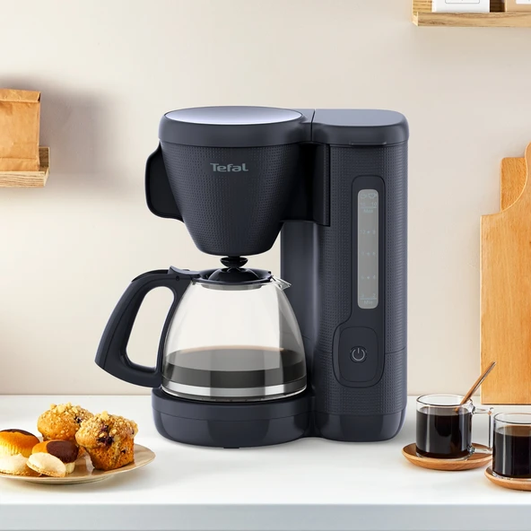 Tefal Morning Siyah Filtre Kahve Makinesi ürün görseli 1