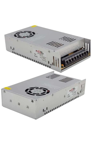 ekapkozmetik HIGHTEK HT123 24 VOLT - 20 AMPER - 500 WATT METAL KASA ADAPTÖR ürün görseli 1