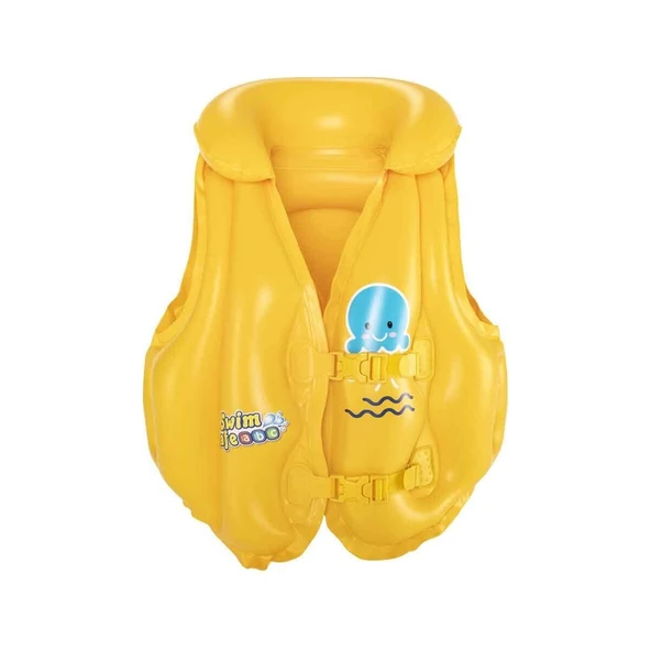 BESTWAY BERMUDA CAN YELEĞİ SARI 51X46CM (ESKİ MODEL) KZLBW32034ED 5761 ürün görseli 1