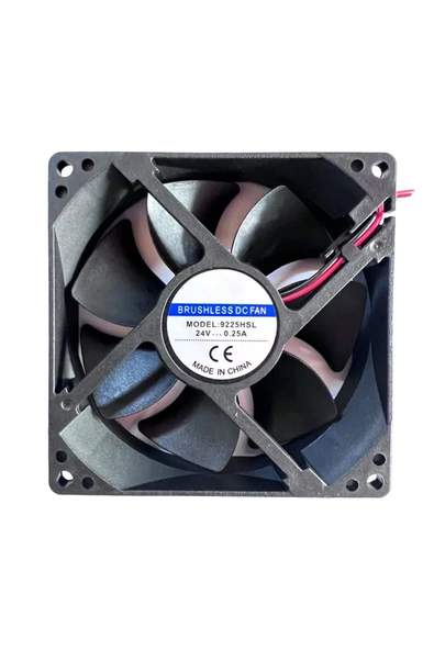 Light up Shopzum 90x90x25 Mm 9x9 24 Volt Fan ürün görseli 1