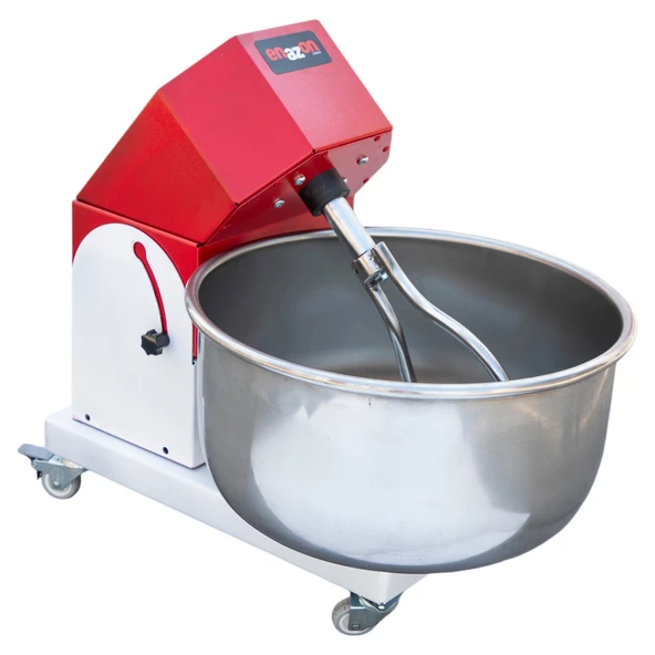 35 Kg  Hamur Yoğurma Makinesi Paslanmaz Devrilir Çıkar Kazan 0,55 Kw 25 Kg Un 35 Kg Hamur ürün görseli 1