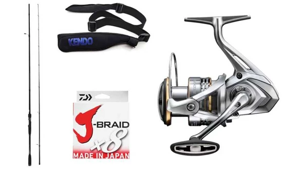 Ryuji Sky Force 2.74m 10-50gr & Shimano Sedona 3000 FJ Spin Seti ürün görseli 1