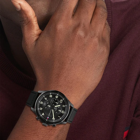 Tommy Hilfiger TH1792004 Erkek Kol Saati - Resim 4