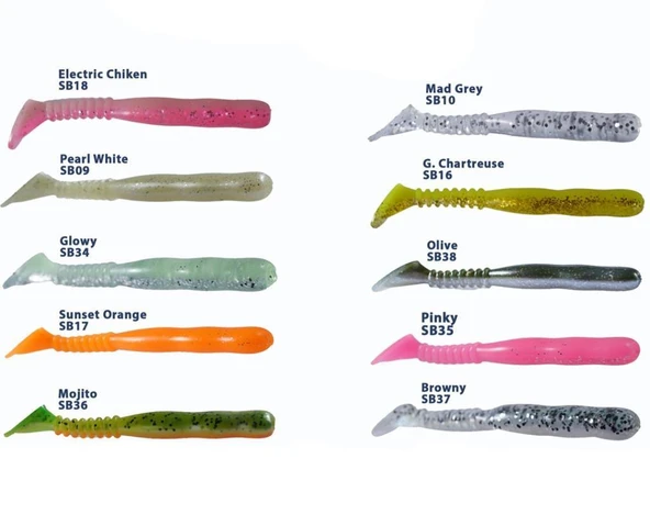 Fujin Trick Bait 09cm Silikon Balık - Resim 3