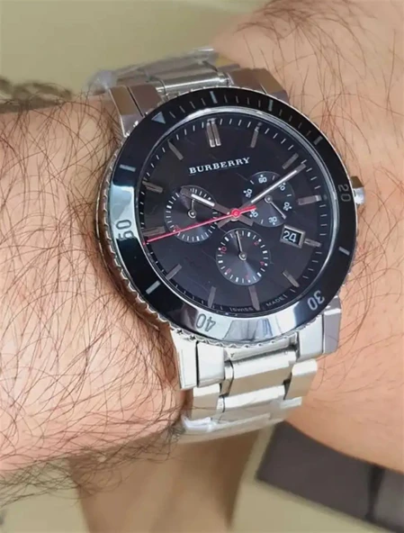 Burberry BU9380 Erkek Kol Saati - Resim 5