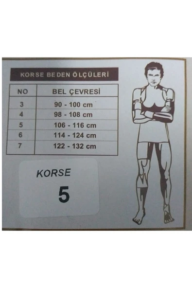 Unisex Yün Bel Korsesi - Resim 4