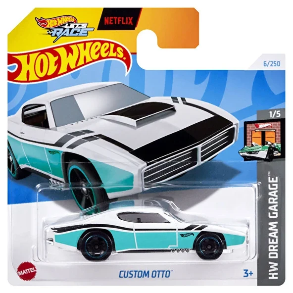 Hot Wheels Tekli Arabalar Custom Otto HTC85 - Resim 2