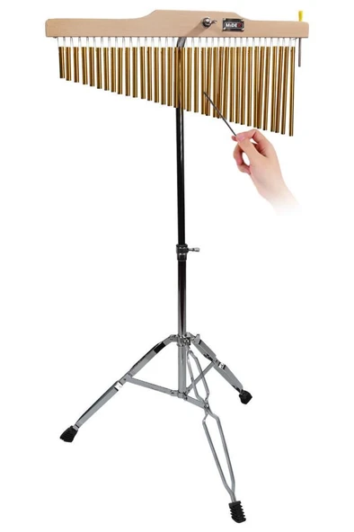 Midex Ch-360ST Bar Chimes 36-Bar Çanı Perküsyon Aleti 36 Ton (Standlı) ürün görseli 1